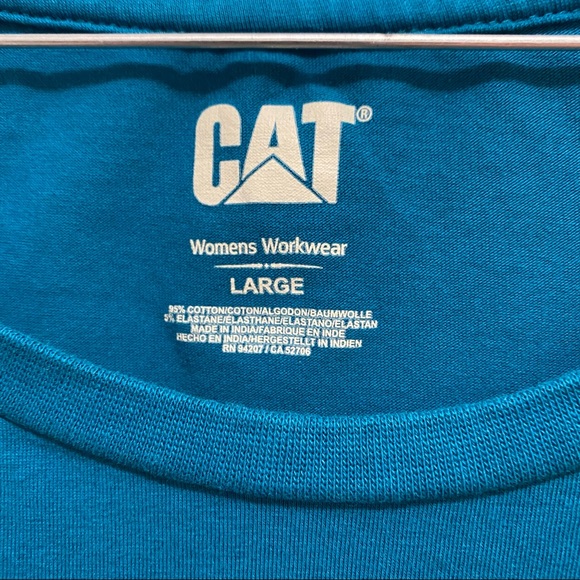 CAT Womens Workwear Tee - Picture 4 of 7